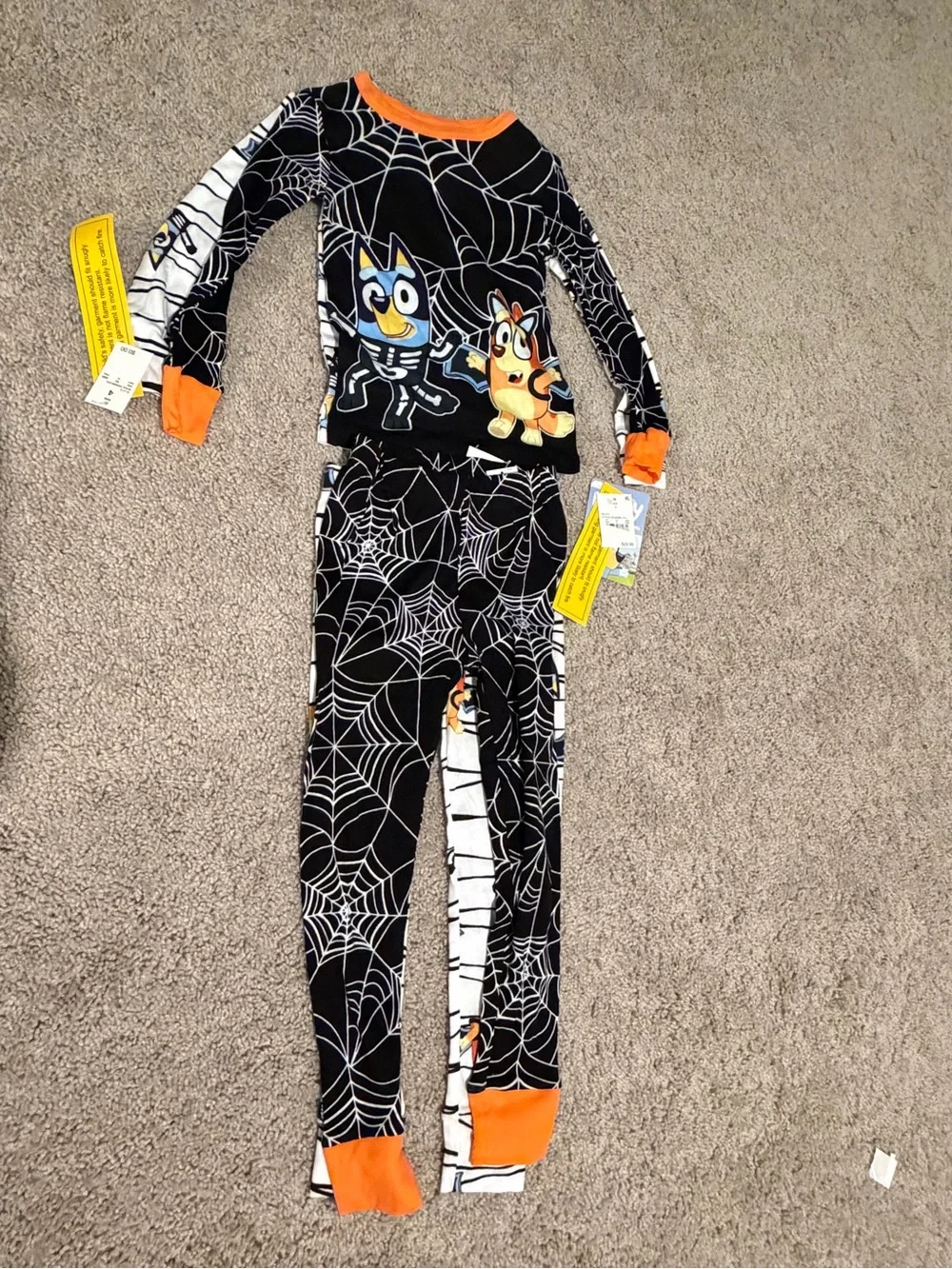 Disney Bluey Halloween Kids Pajama Set